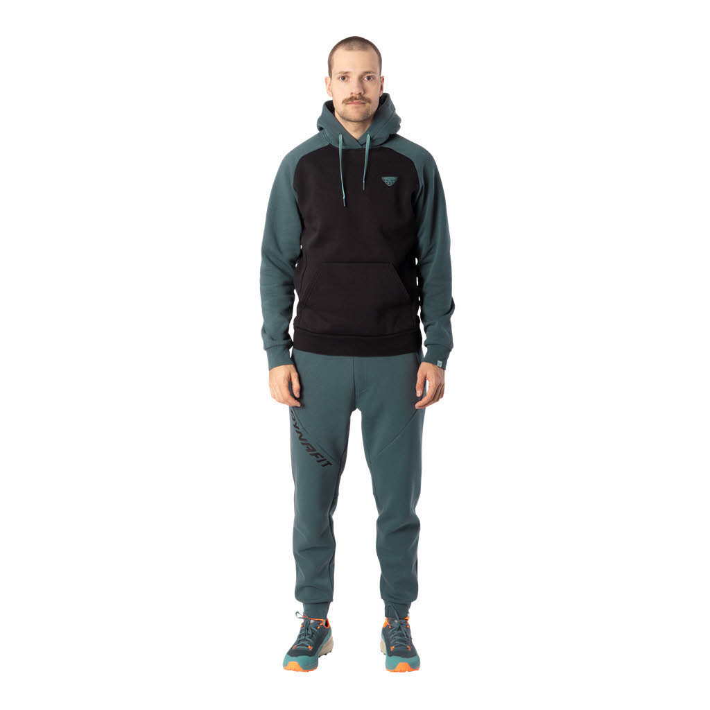 Dynafit 24/7 HOODY M Sweatshirt Herren schwarz/grün