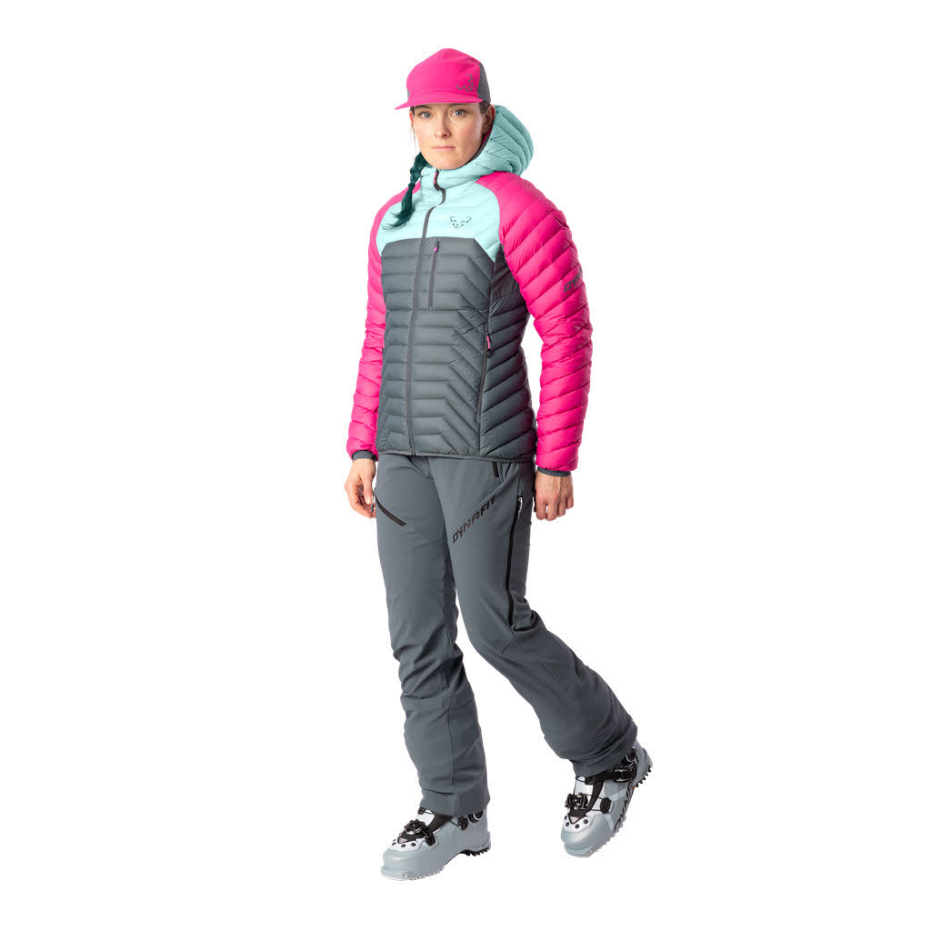 Dynafit RADICAL RDS DWN HOOD JKT Damen Daunenjacke Outdoorjacke pink