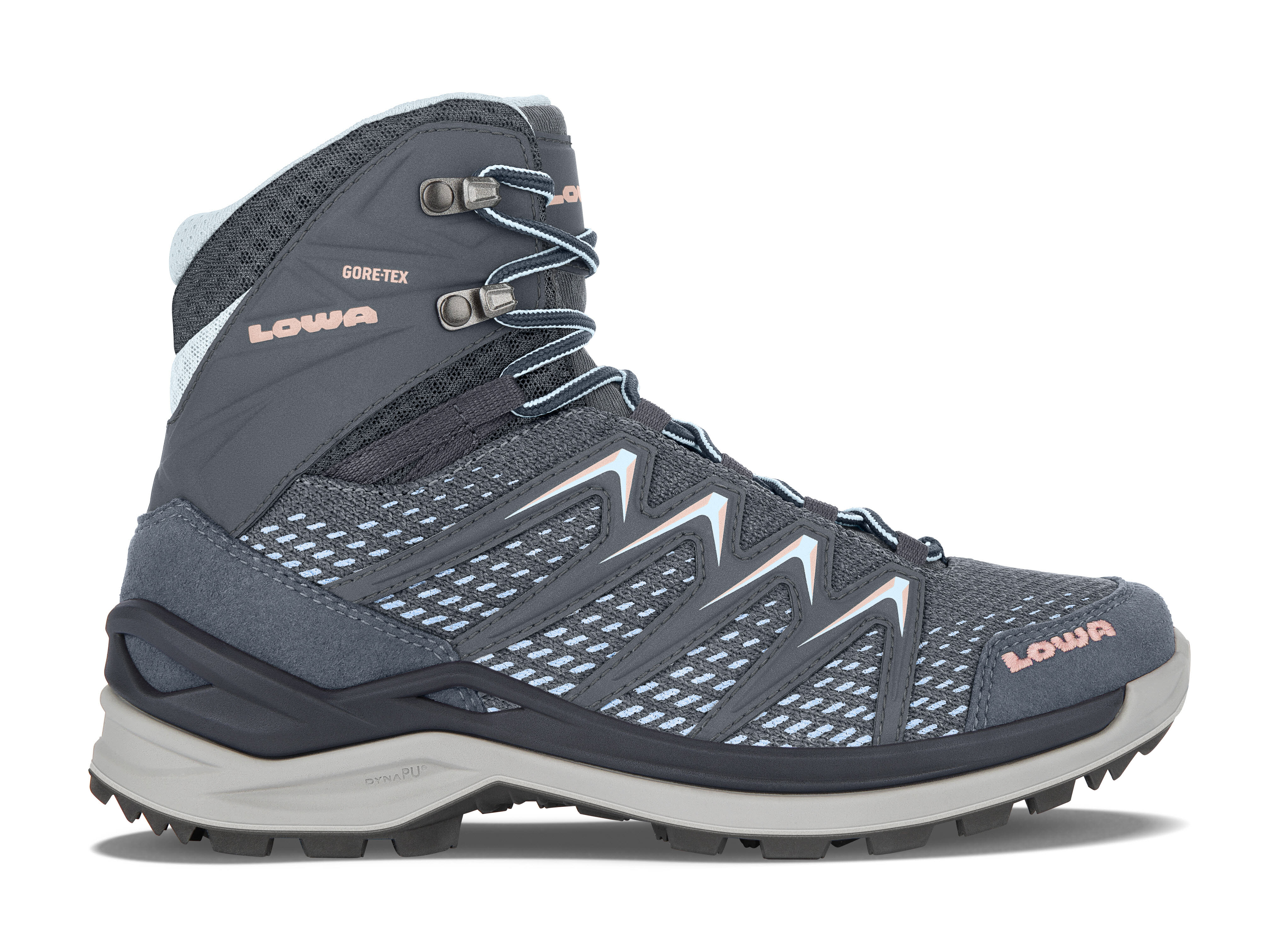 Lowa INNOX PRO GTX MID Ws Wanderschuh Trekkingschuh Damen blaugrau