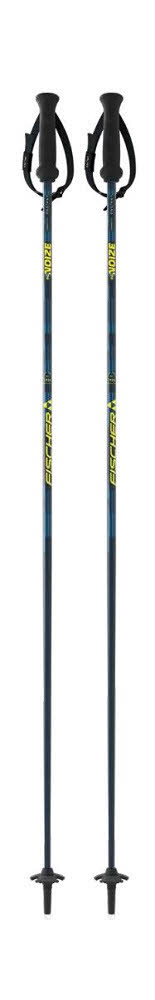 Fischer RC4 NOIZE Skistöcke Ski Poles Ski Alpin Stöcke 1 Paar blau