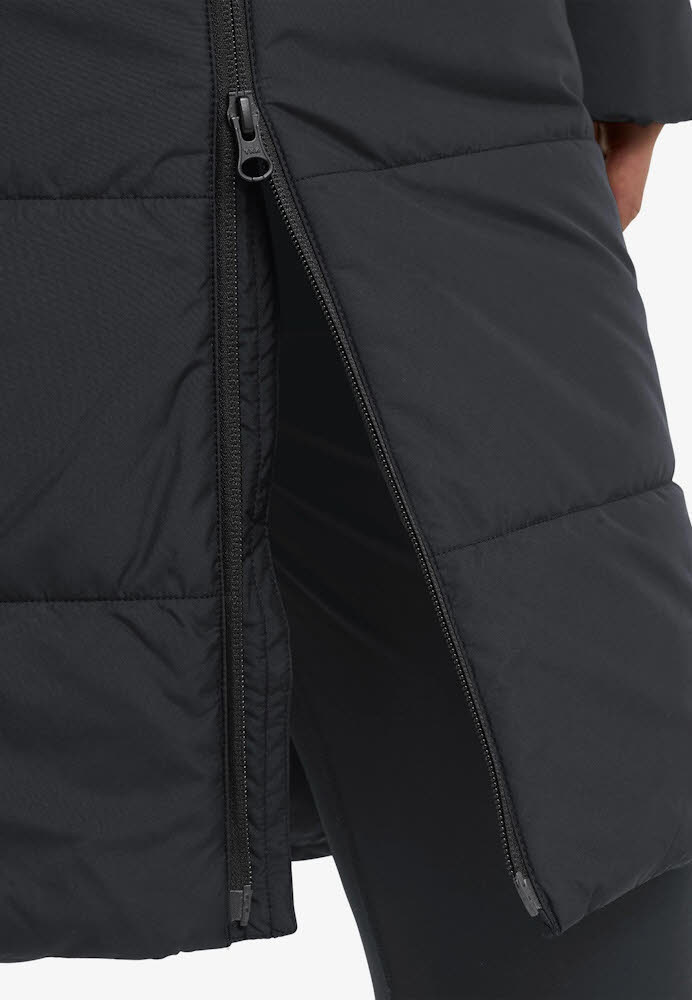 Jack Wolfskin Deutzer Coat Damen Wintermantel Freizeitmantel schwarz