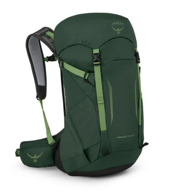 Osprey Hikelite Tour 32 Wanderrucksack Daypacks Herren dunkelgrün
