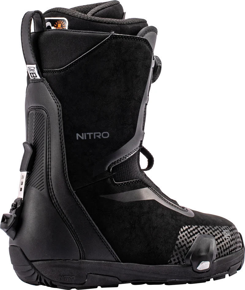 Nitro Sentinel Step On® BOA® Boots Unisex Snowboardschuhe schwarz