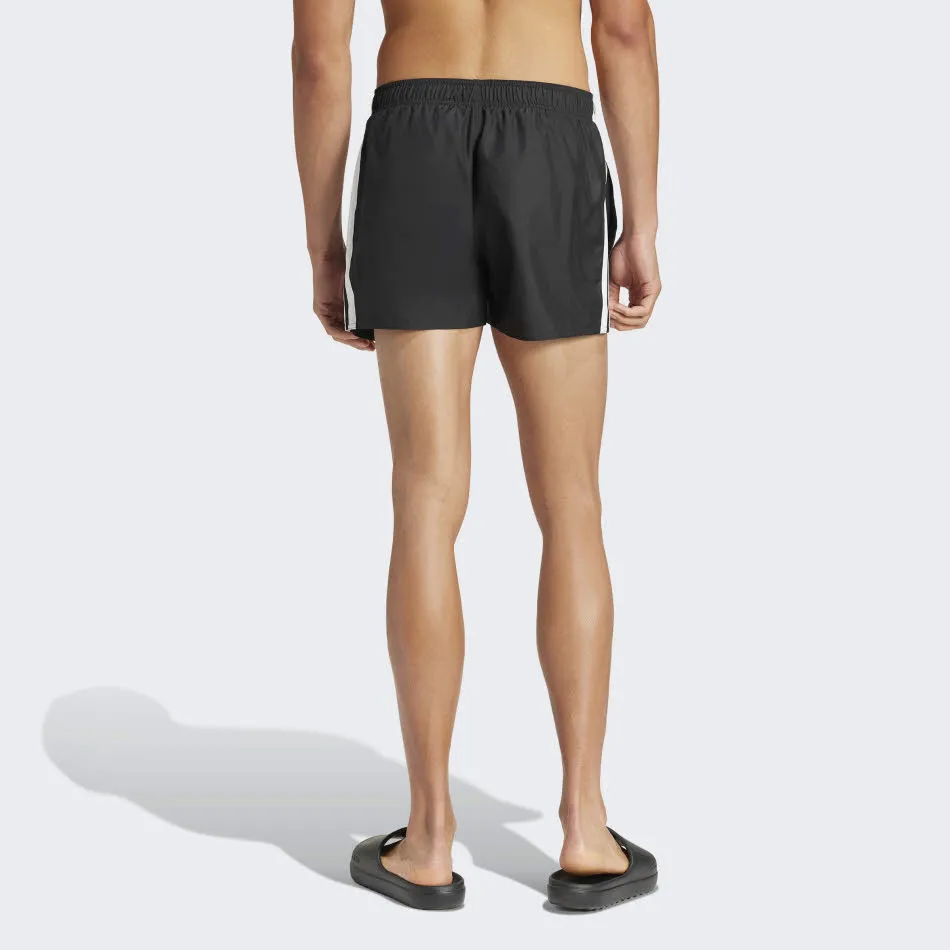 adidas 3-Streifen 3-Inch Herren Badeshorts schwarz