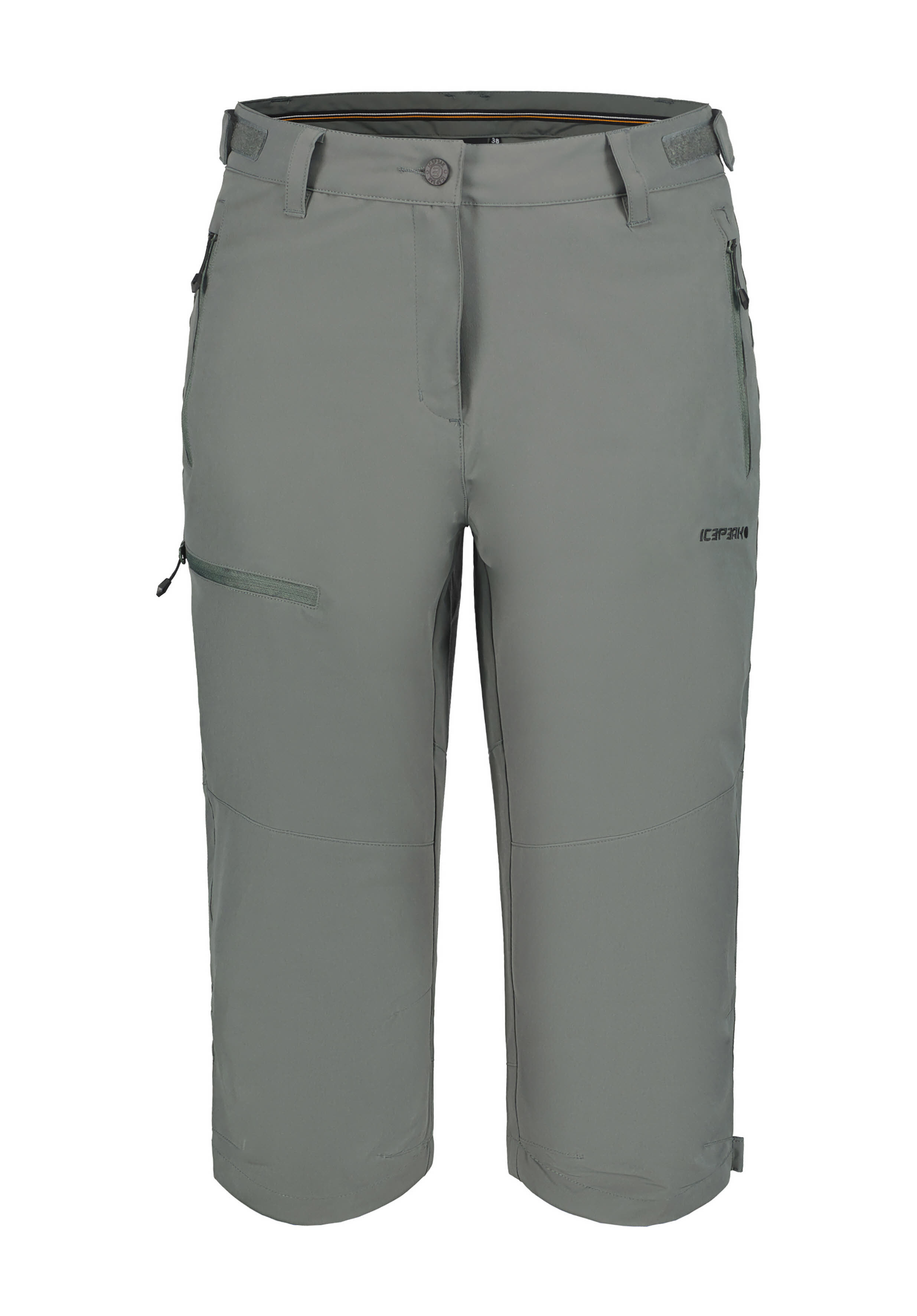 Icepeak Beattie Damen Wander-Hose ¾-Hose Trekking-Hose grün