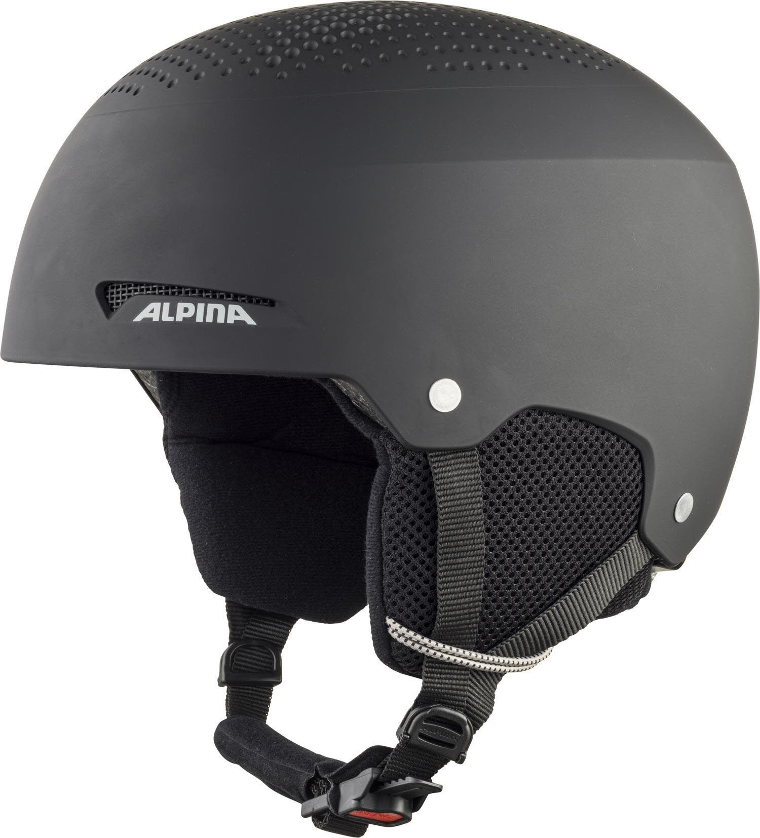 Alpina Zupo Jungen Skihelm 3-Shell Außenschale schwarz