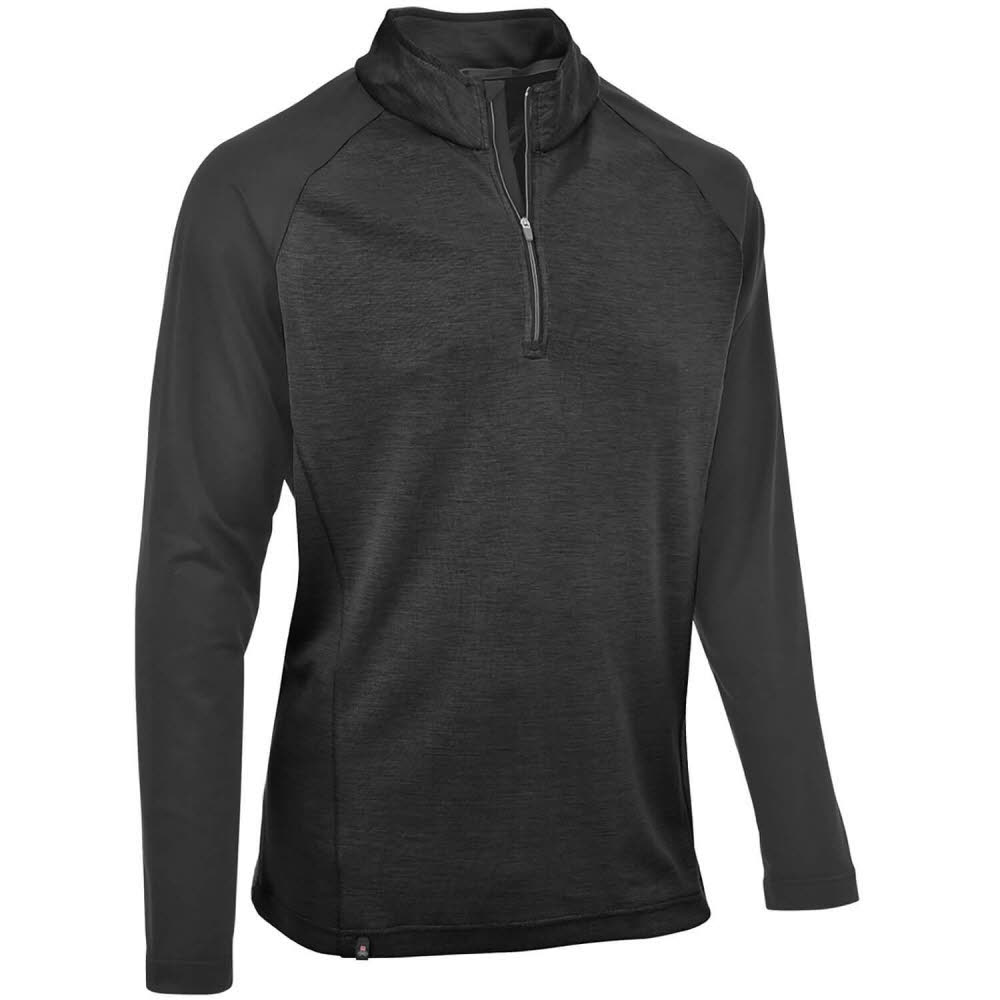 Maul Sport Schafjöchl 1/1 Funnktionsshirt Herren Skirolli Midlayer schwarz