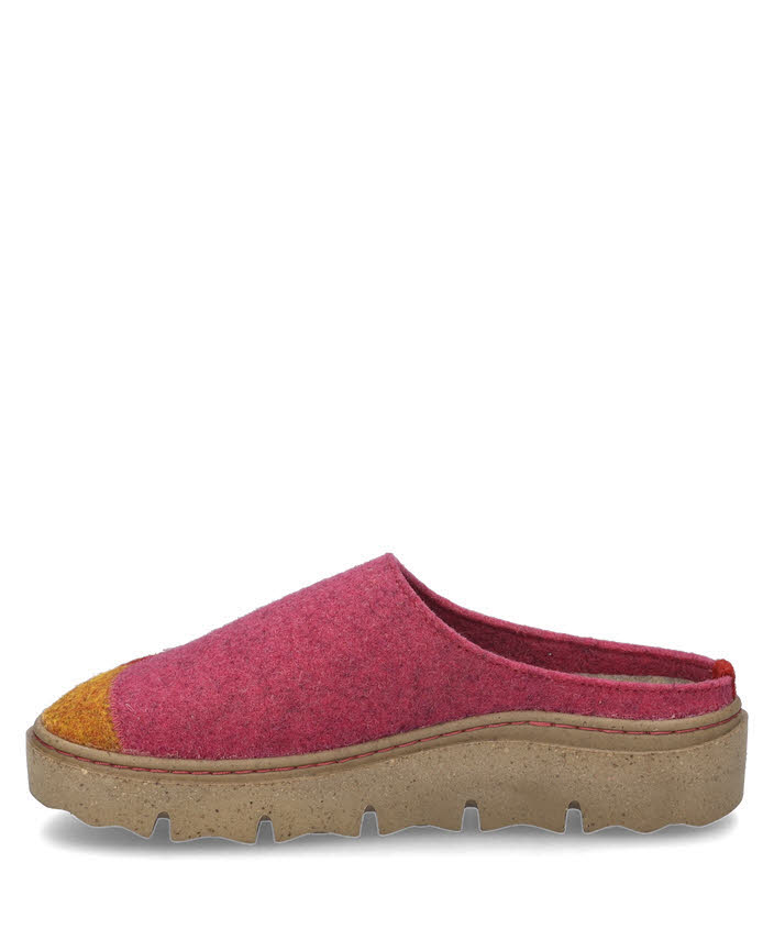 Josef Seibel Carmaux 04 Damen Hausschuhe Pantoffeln orange/multi
