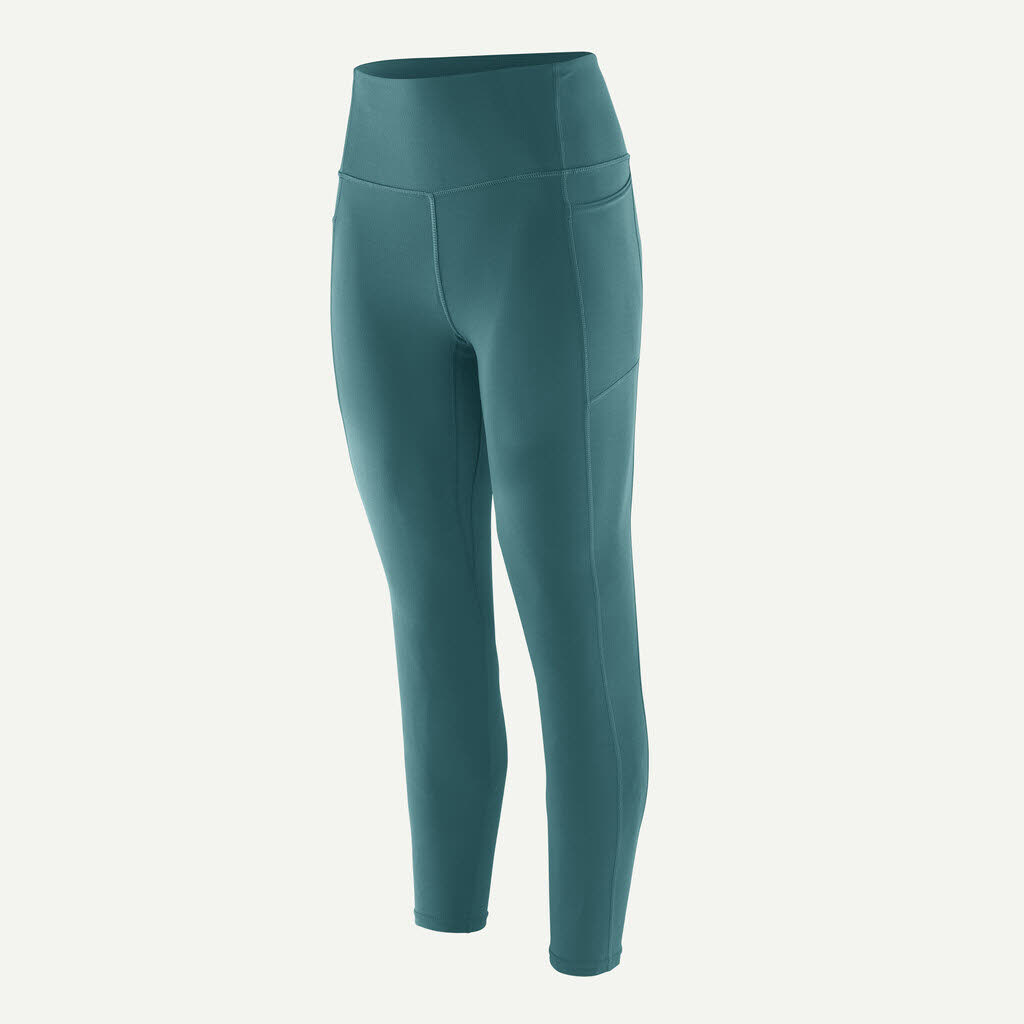 Patagonia Maipo 7/8 Stash Tights Sportleggings Damen blaugrün türkis