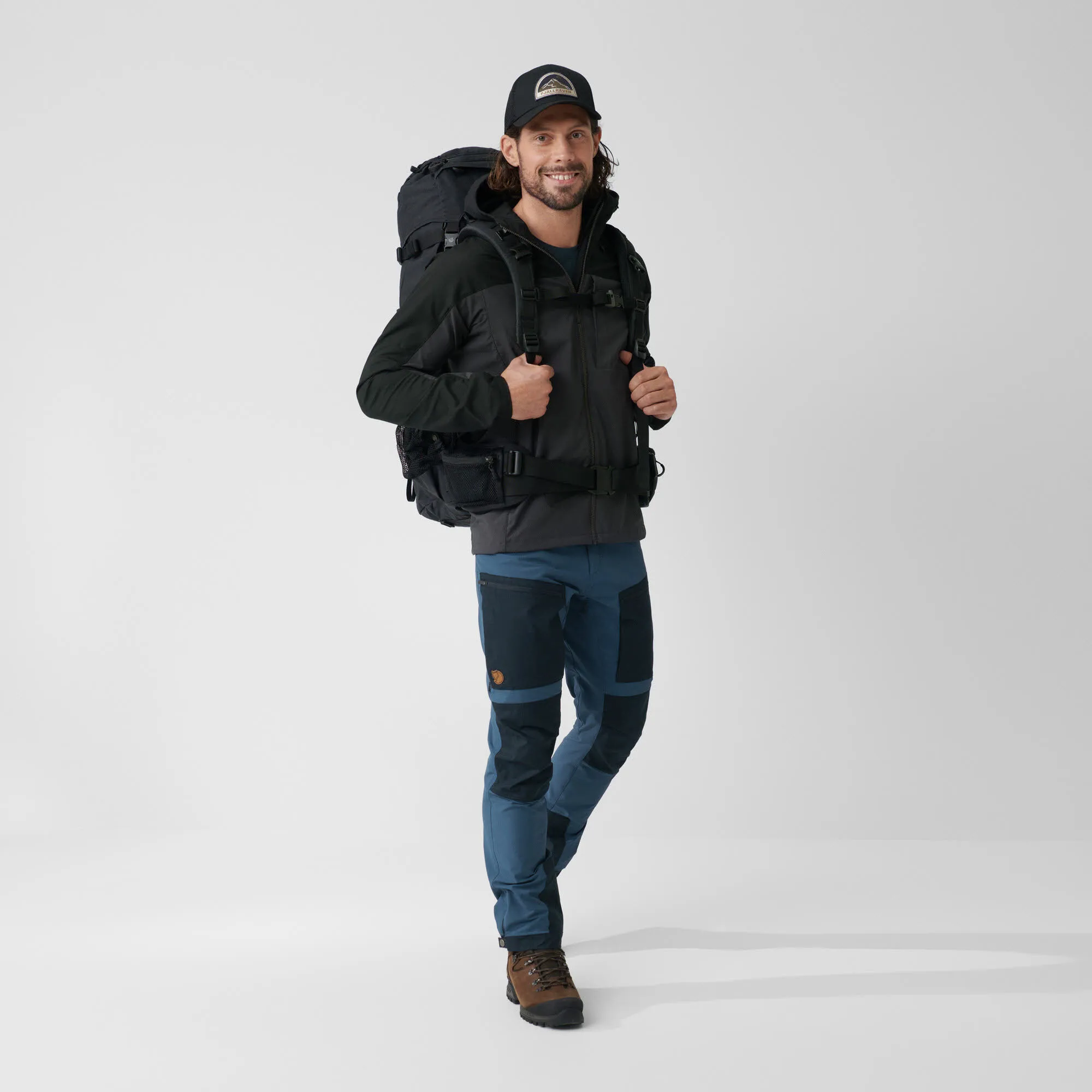 Fjällräven Keb Agile Trousers M Wanderhose Trekkinghose Herren dunkelblau