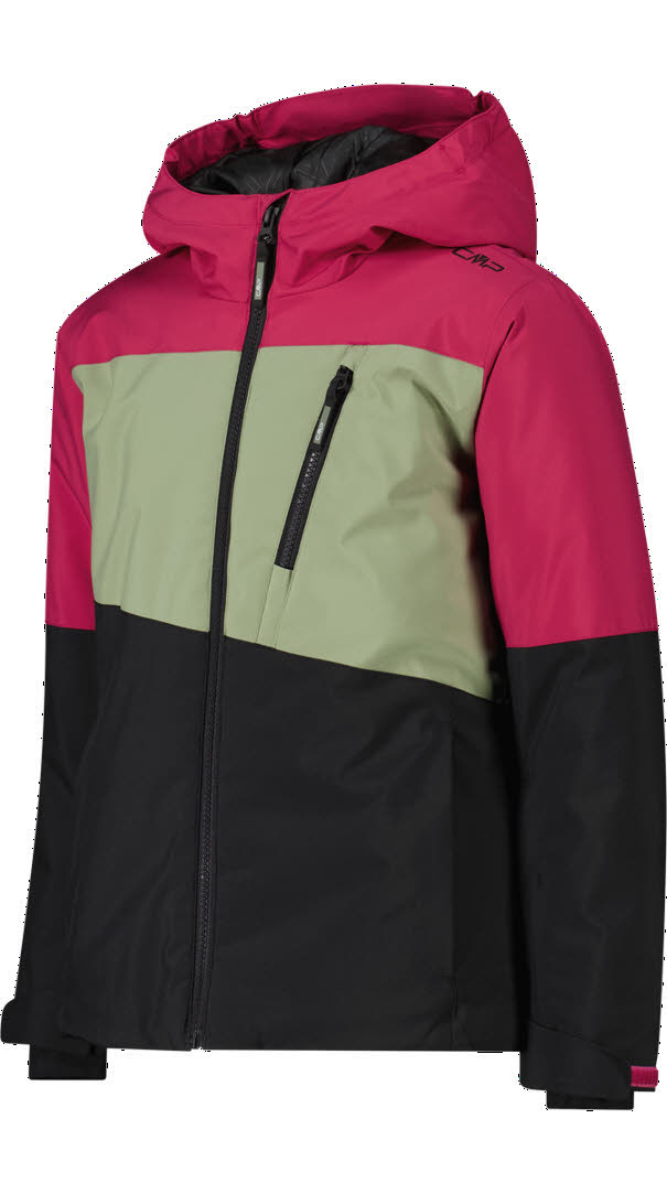 CAMPAGNOLO MÄ JACKET FIX HOOD Kinder Ski-/Snowboardjacke Mädchen amaranto