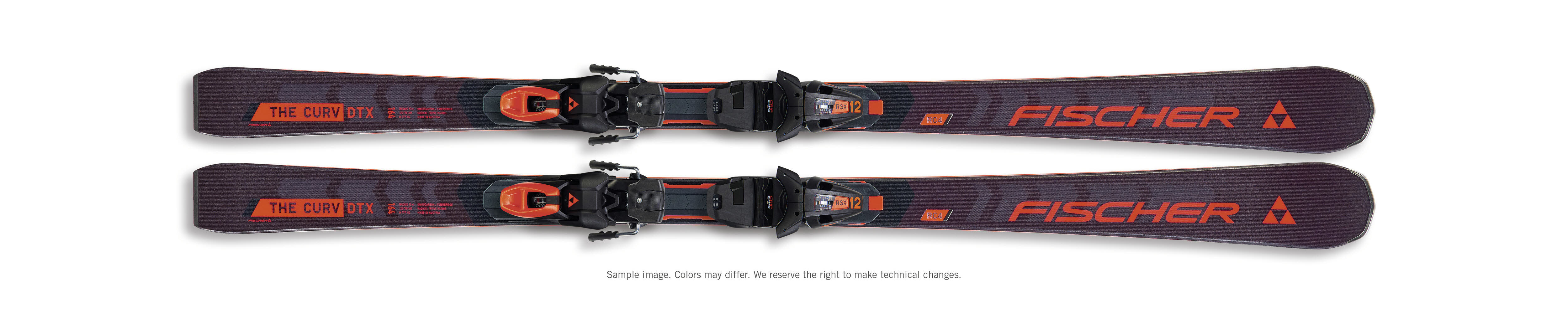 Fischer THE CURV DTX MT + RSX Z12 PR Fortgeschritten 23/24 rot