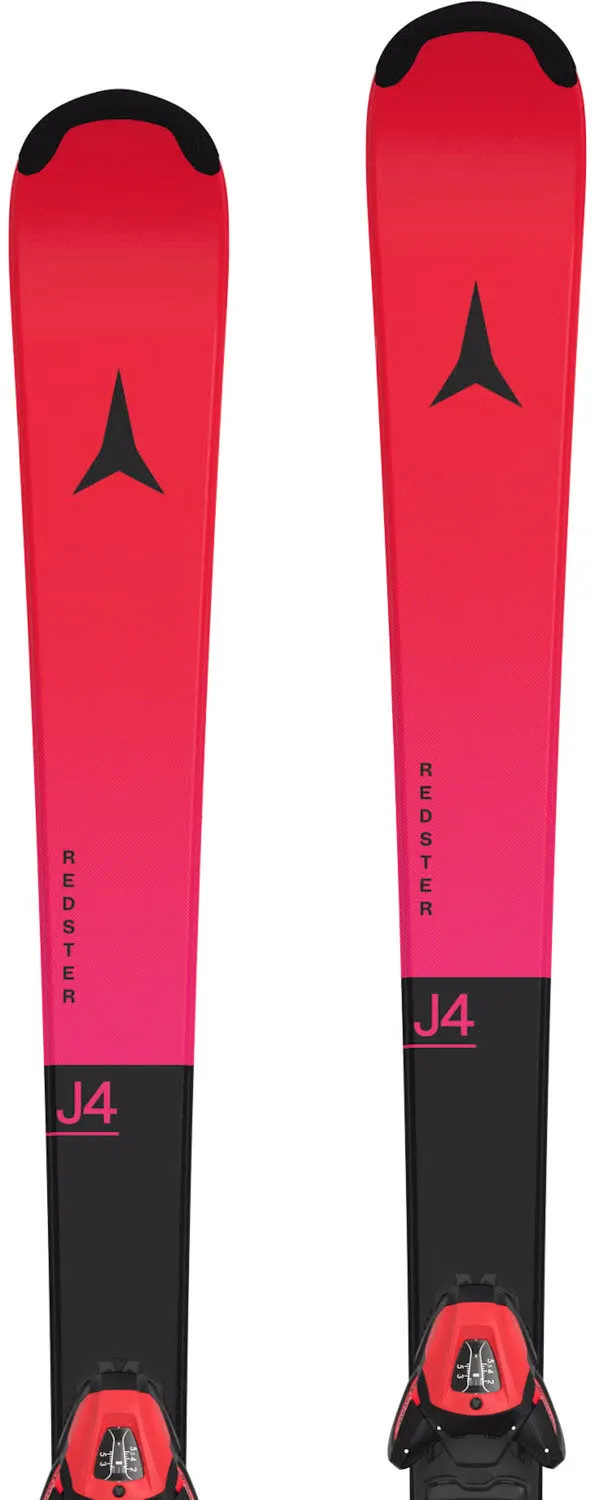 Atomic REDSTER J4 + L 6 GW (110-160cm) Kinderski Fortgeschrittene 26/27 rot/schwarz