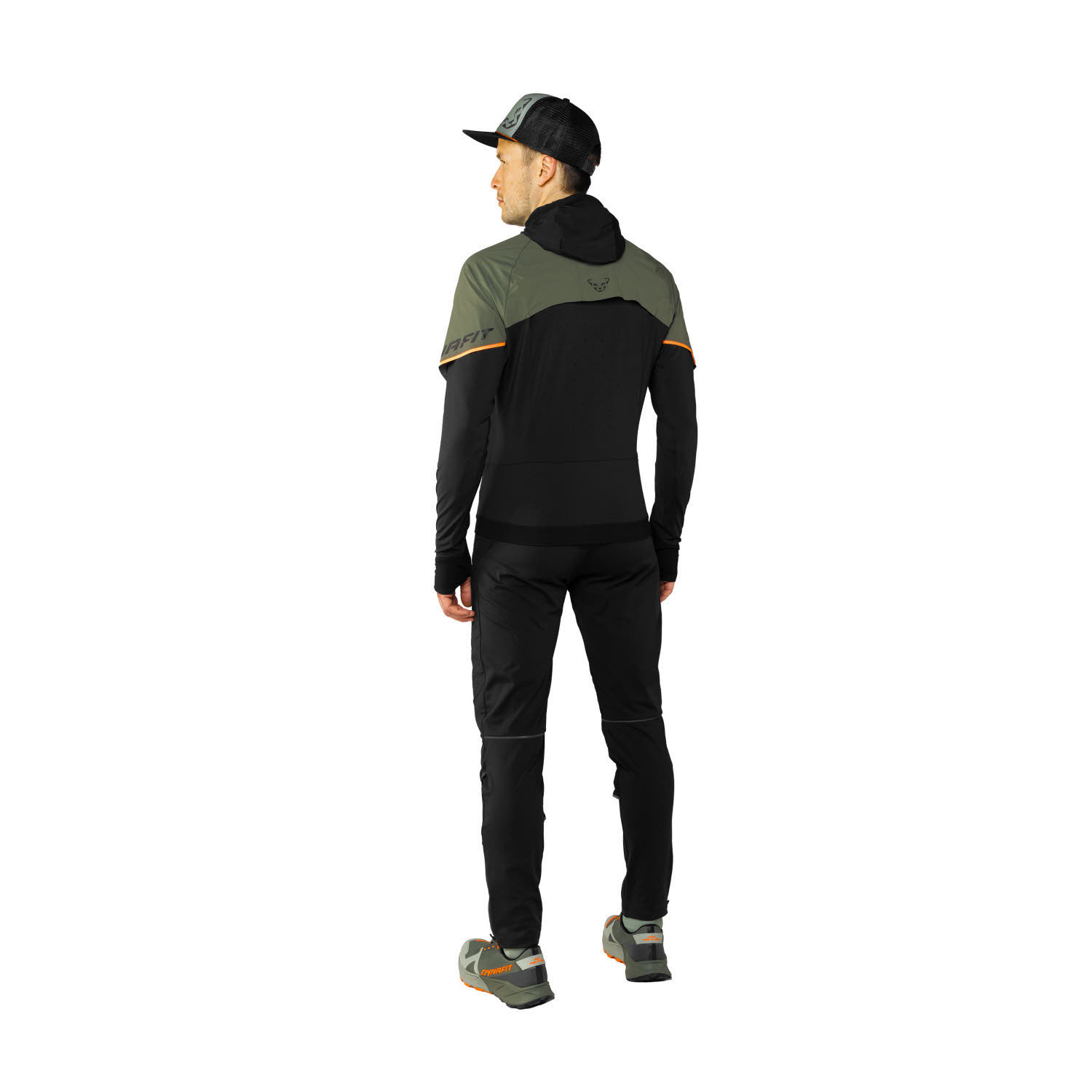 Dynafit Alpine Hybrid Herren Laufhose Wanderhose schwarz