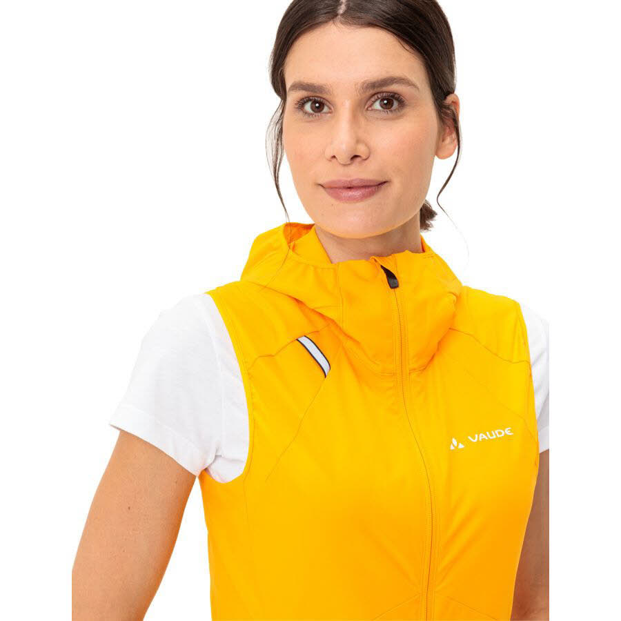 Vaude Scopi Damen Weste Kapuzenweste gelb