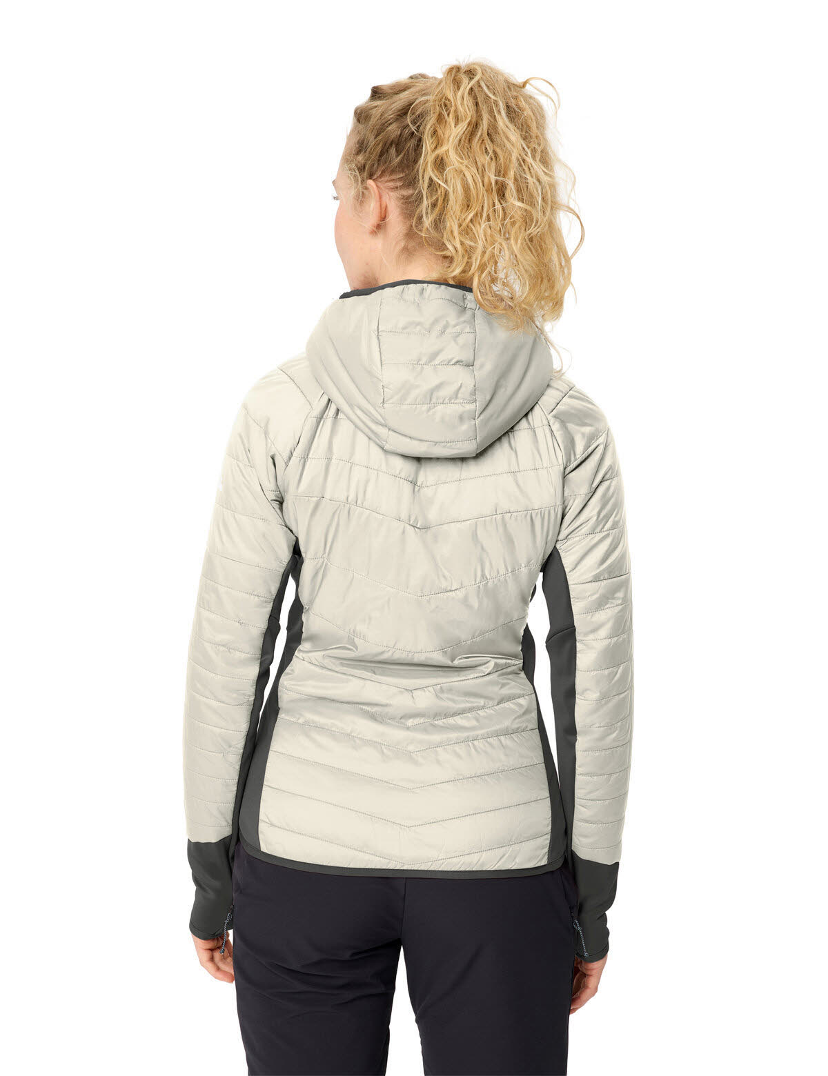 Vaude SESVENNA IV Damen Winterjacke Kapuzenjacke ecru