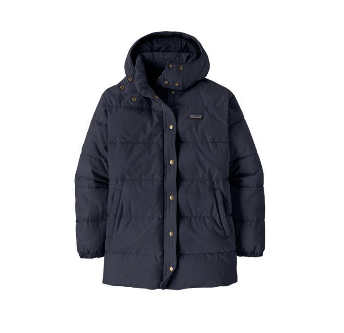 Patagonia Women's Cotton Down Parka Freizeitjacke Damen dunkelblau
