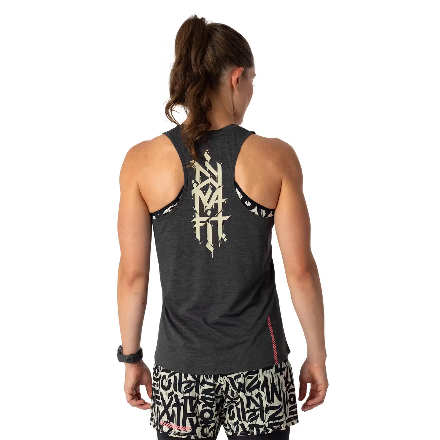 Dynafit TRAIL TANK W Damen Laufshirt Tanktop schwarz