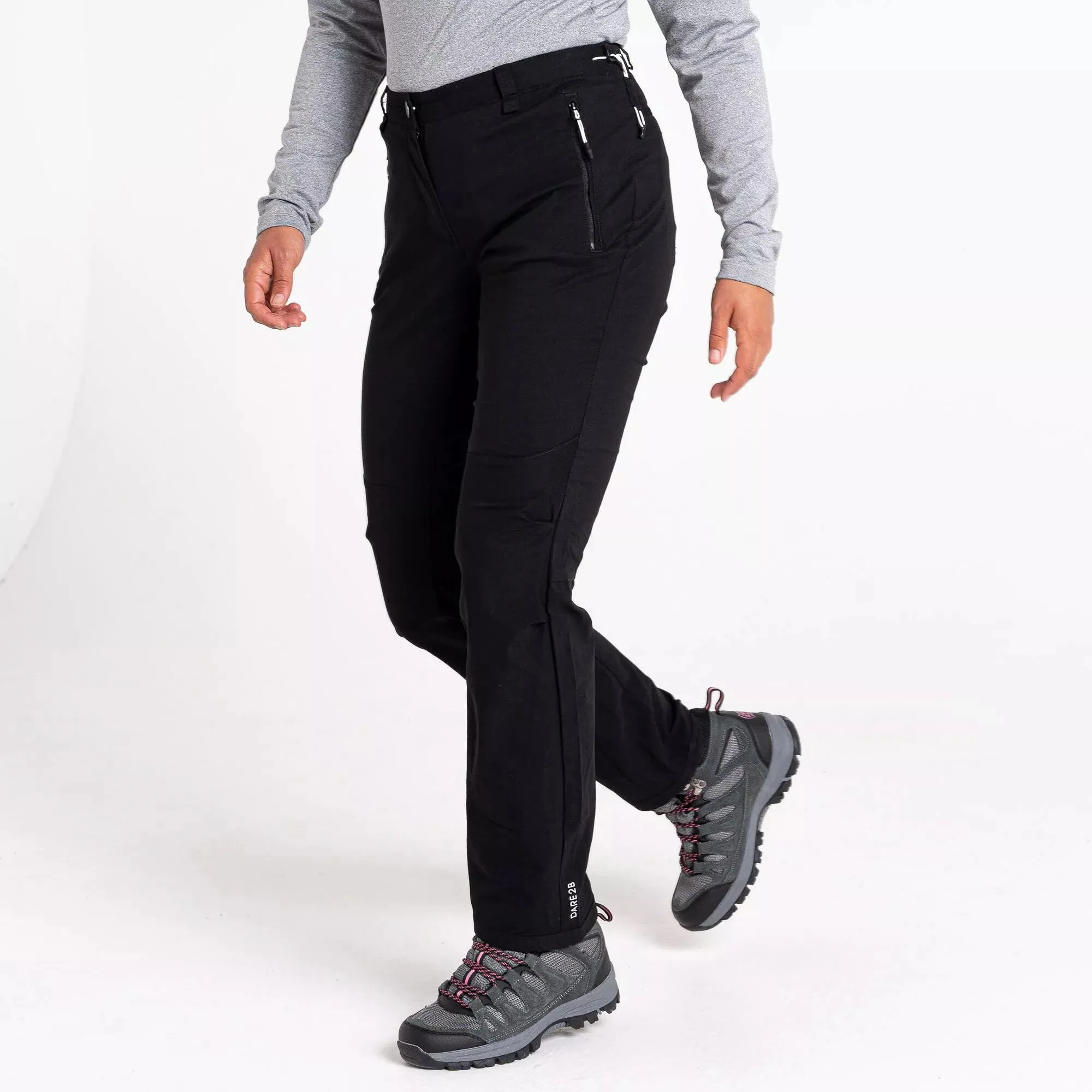 Dare2B Melodic II Stretch-Walkinghose Damen Wanderhose schwarz