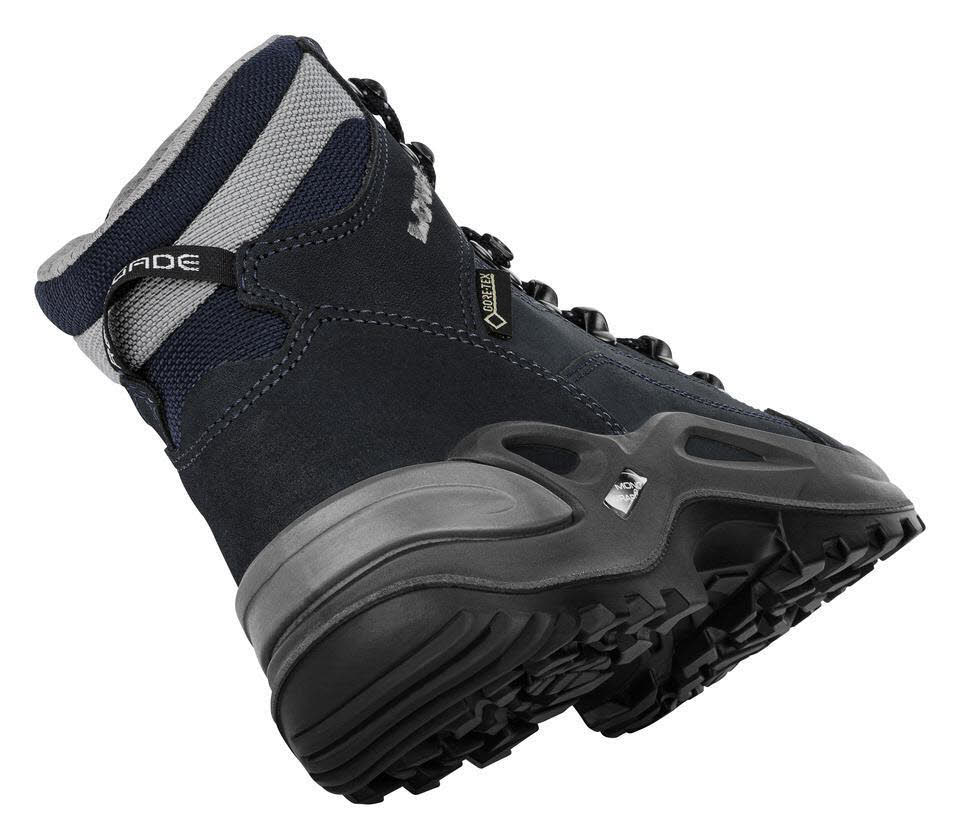 Lowa RENEGADE GTX MID WS Damen Wanderschuhe Trekkingschuhe navy/grau