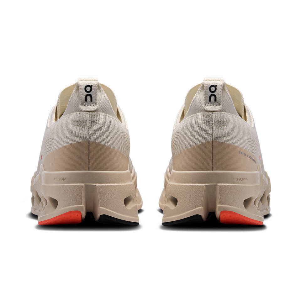 ON CLOUDSURFER MAX Damen Laufschuhe Joggingschuhe ivory/salmon