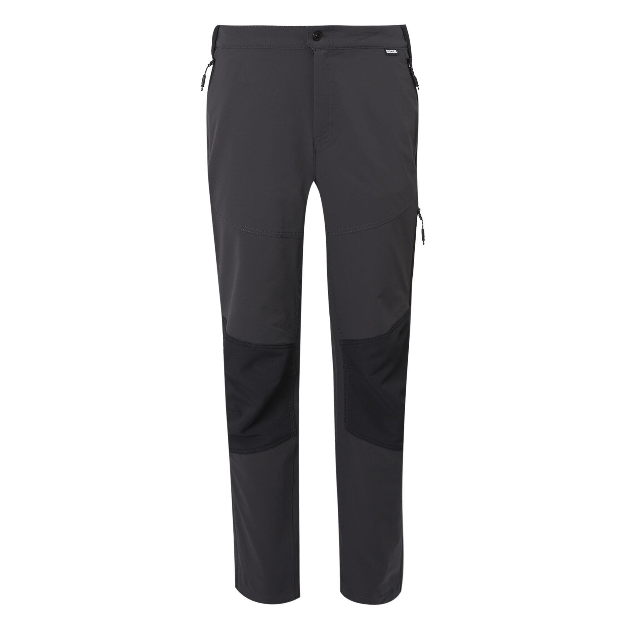 Regatta Questra V Trekkinghose Wanderhose Herren grau schwarz