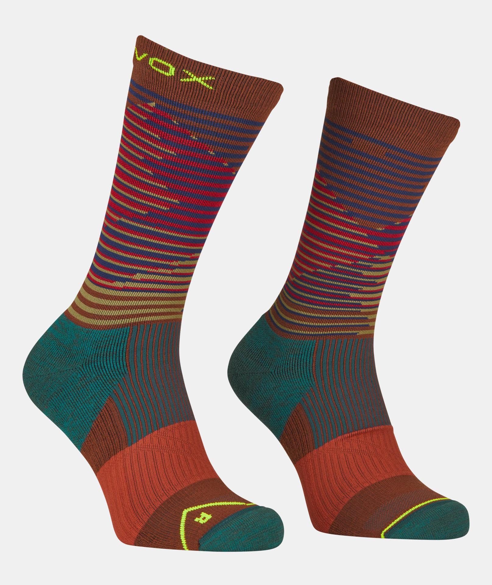 Ortovox ALL MOUNTAIN MID SOCKS M Wandersocken Funktionssocken Herren orange
