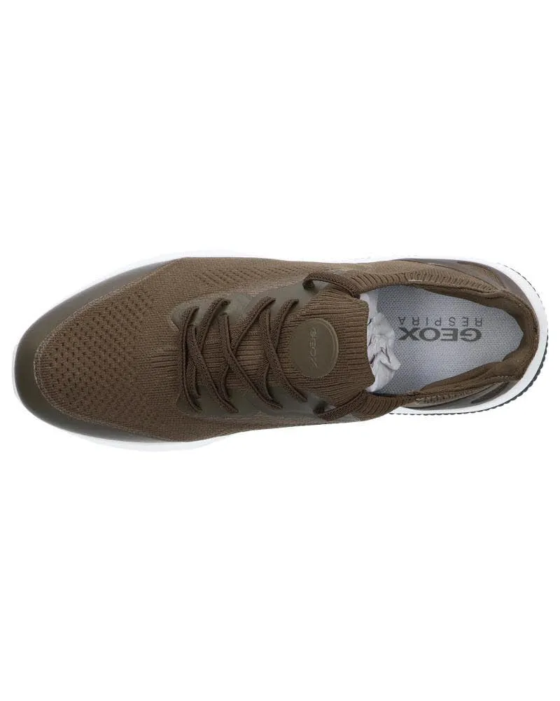Geox Spherica Actif Herren Schnürer oliv military