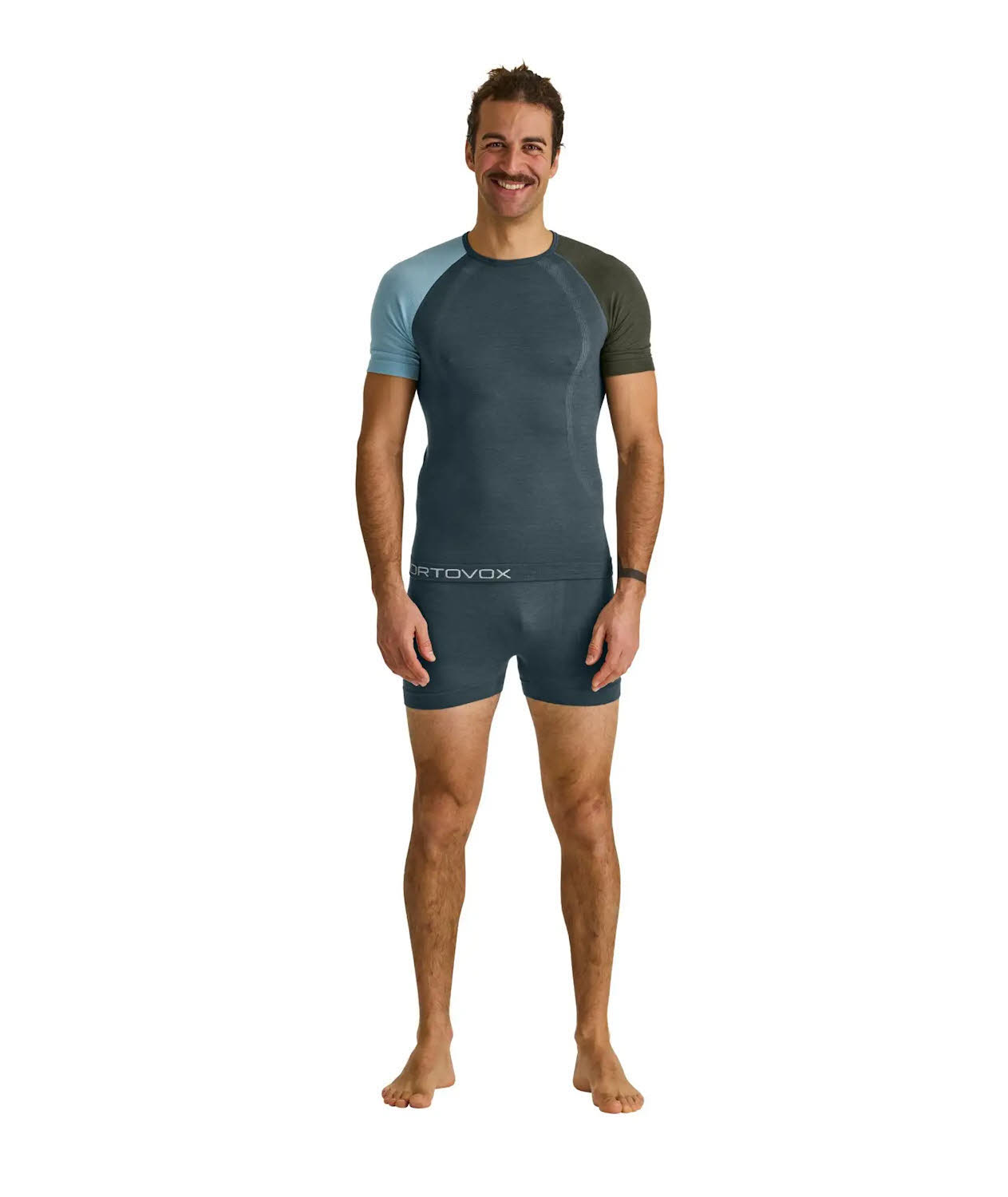 Ortovox 120 COMP LIGHT BOXER M Herren Boxershorts Unterhose dark arctic grey