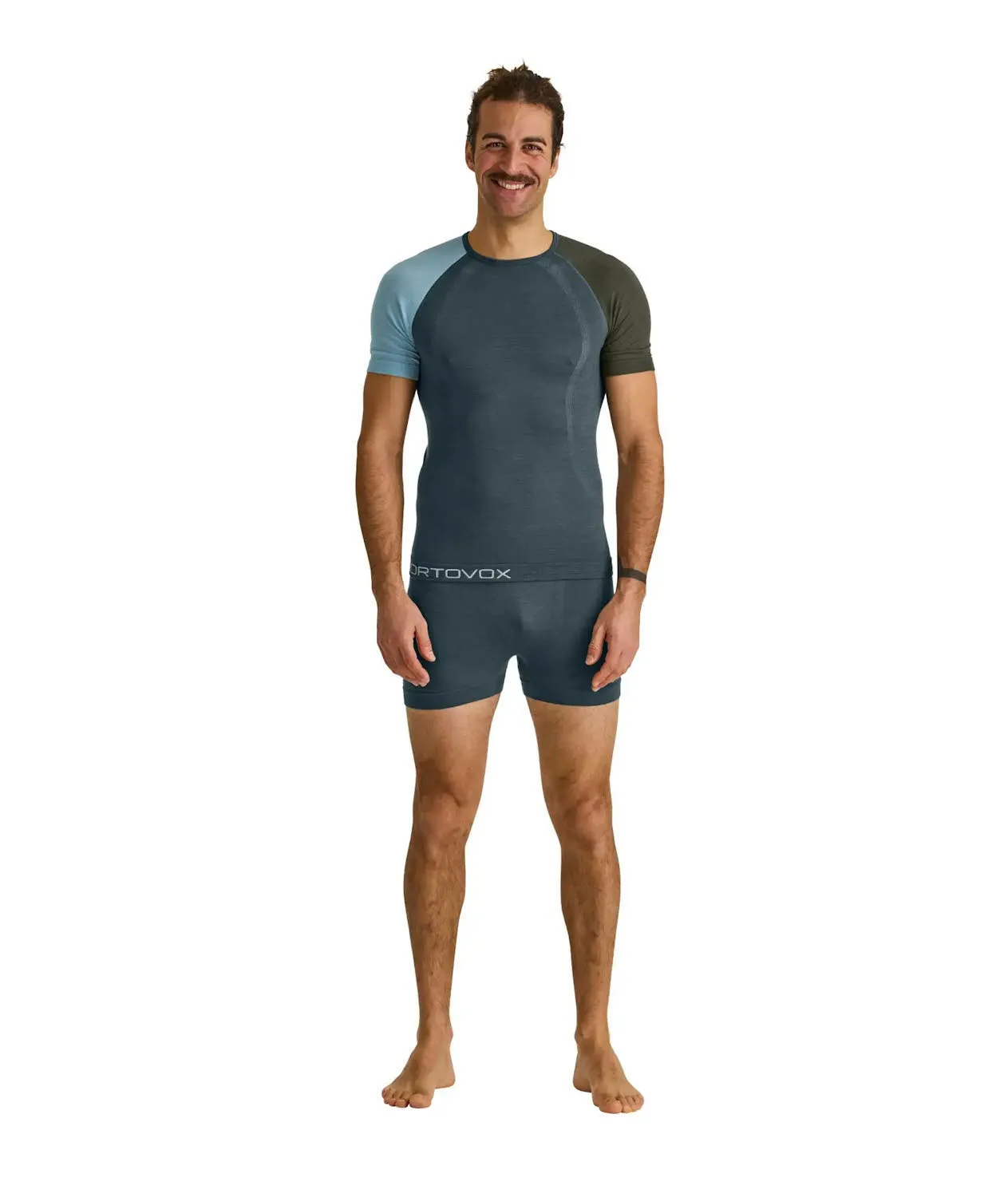 Ortovox 120 COMP LIGHT BOXER M Herren Boxershorts Unterhose dark arctic grey