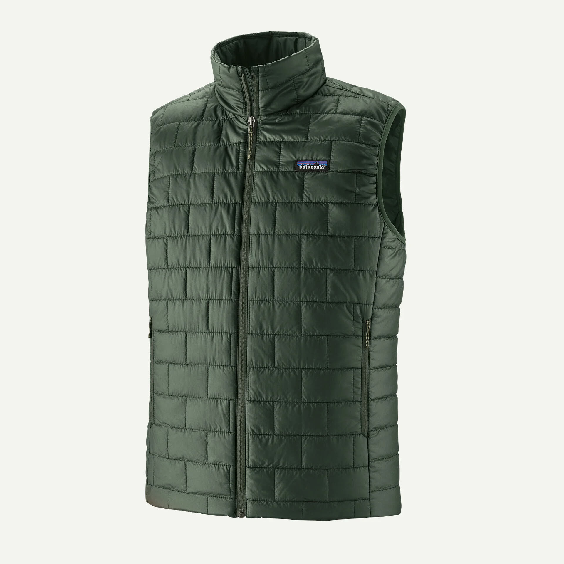 Patagonia Nano Puff Vest Herren Daunenweste ärmellos treeline green