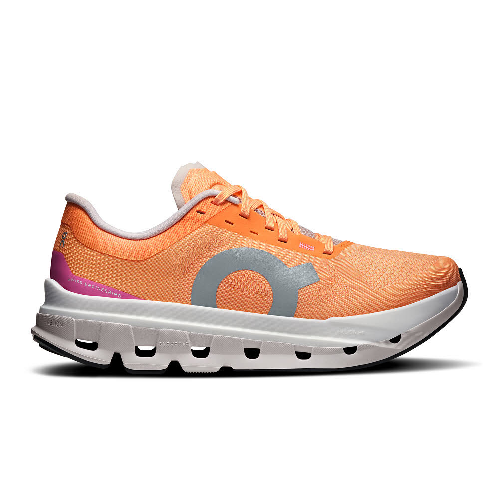 ON CLOUDFLOW 5 Damen Laufschuhe Jogginschuhe tangerine/silver