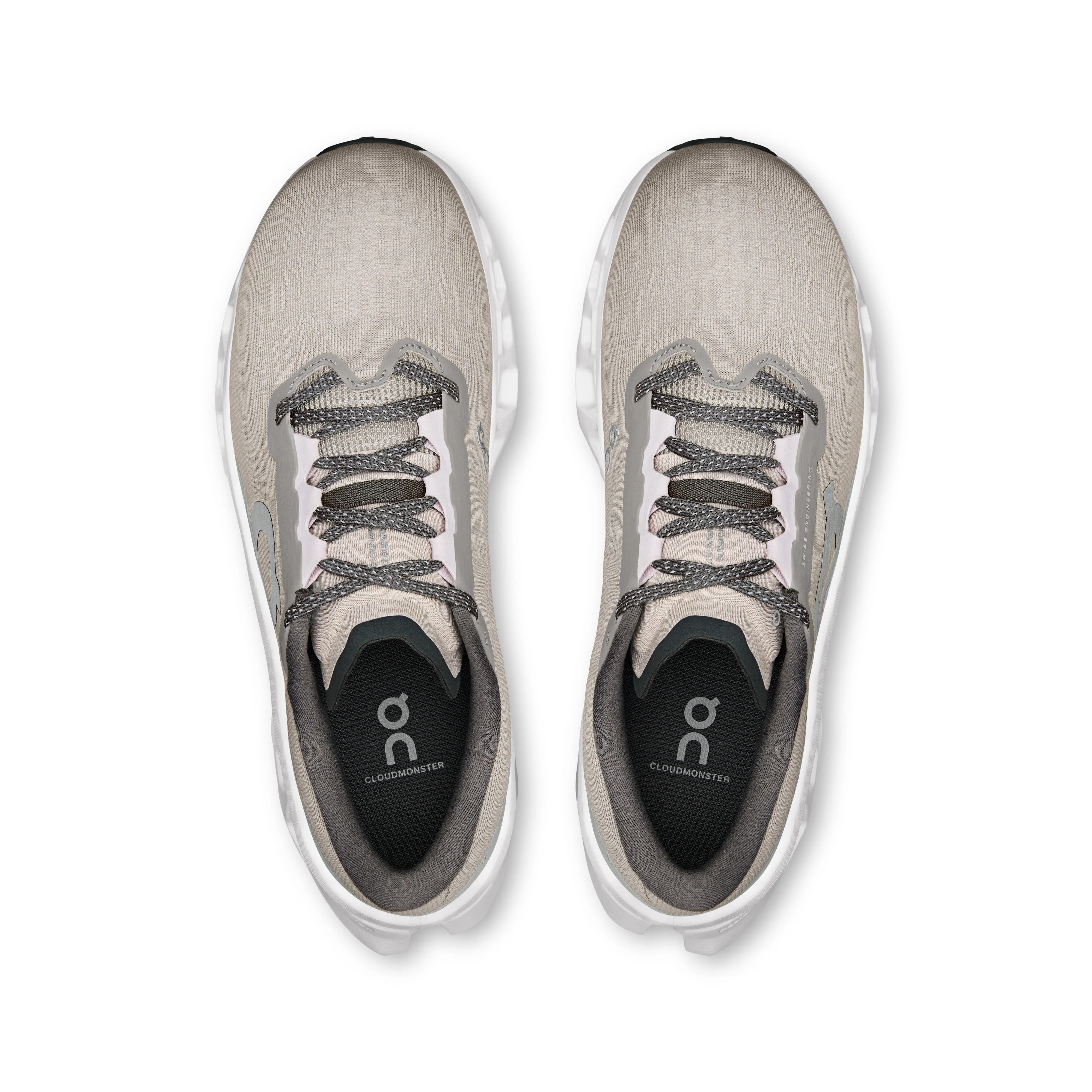 ON Cloudmonster 3 Damen Laufschuhe Joggingschuhe grau