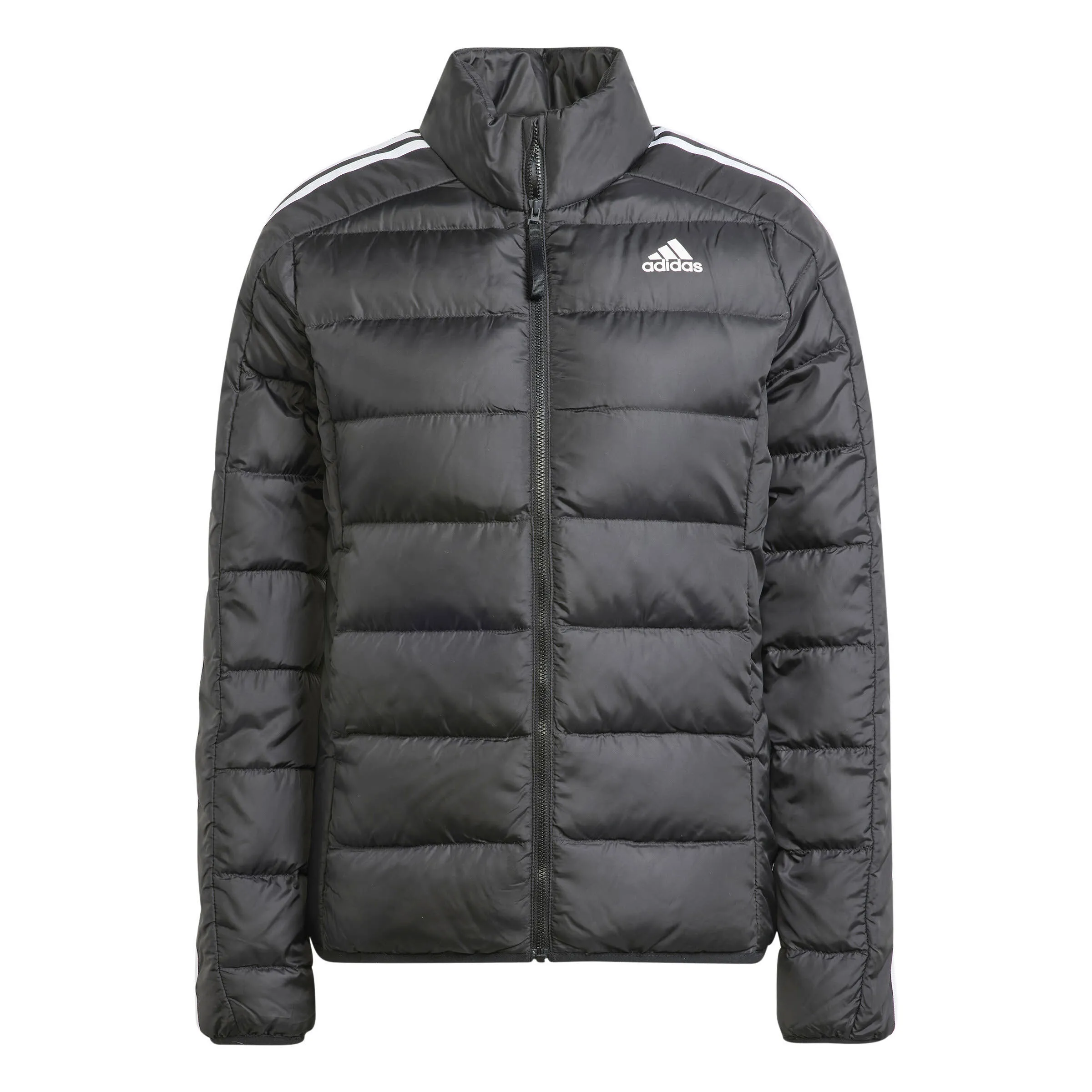 adidas Essential 3 Streifen L D J Damen Daunenjacke Winterjacke schwarz