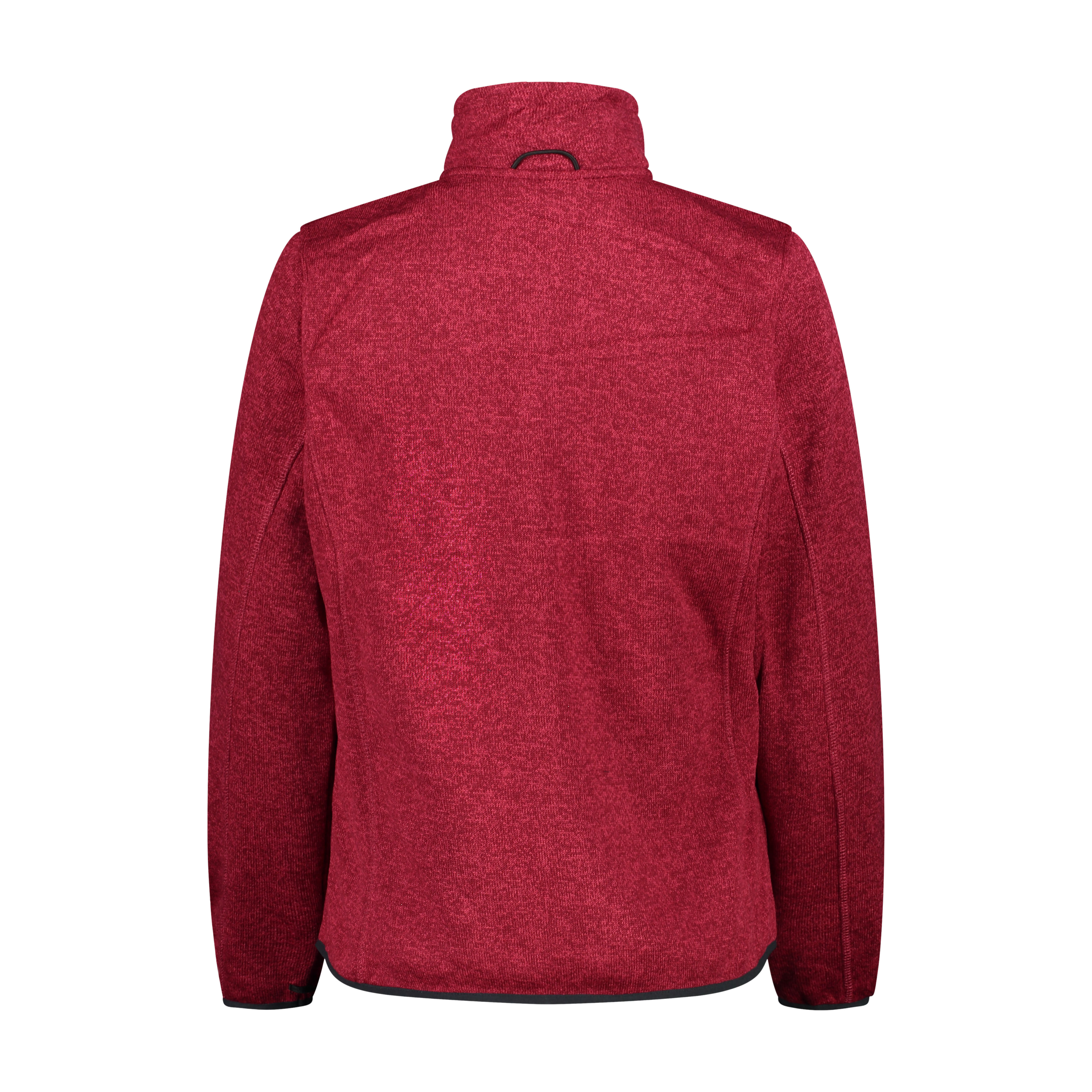 CMP Damen Jacke Kombijacke Windjacke Fleecejacke rot