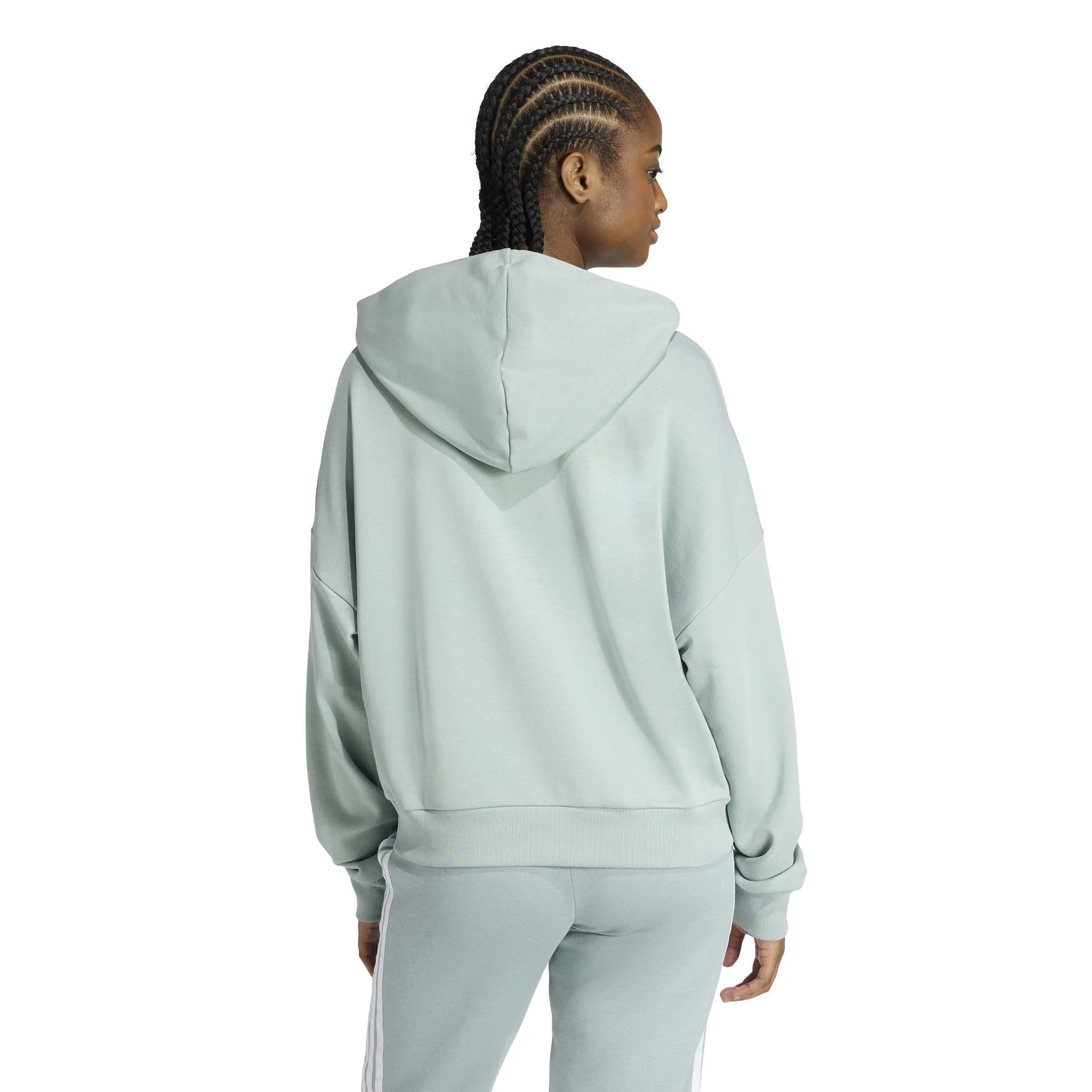 ADIDAS Essentials Big Logo Hoodie Damen grün