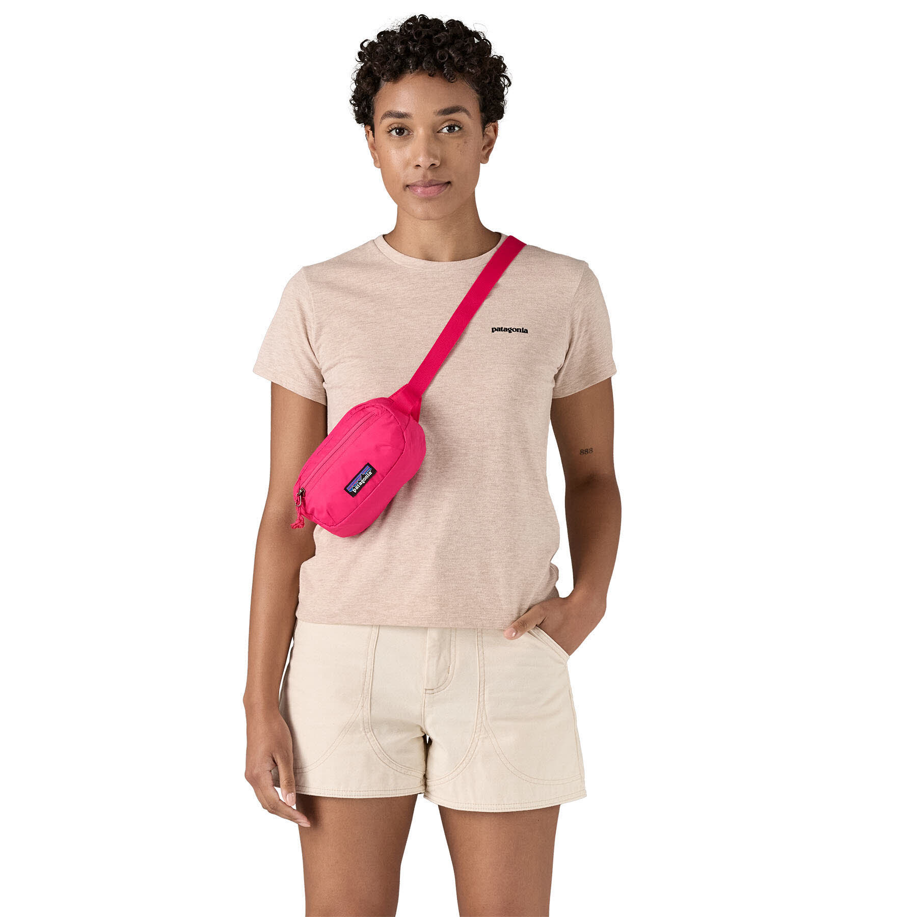 Patagonia Terravia Mini Hip Pack Bauchtasche pink