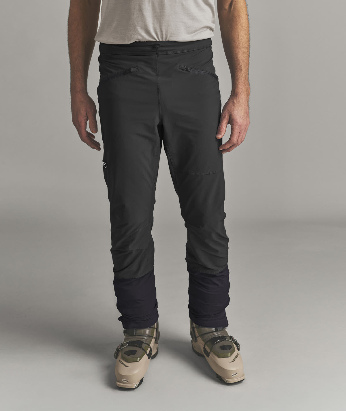 Ortovox Venet Softshell trekkinghose gefüttert Herren schwarz