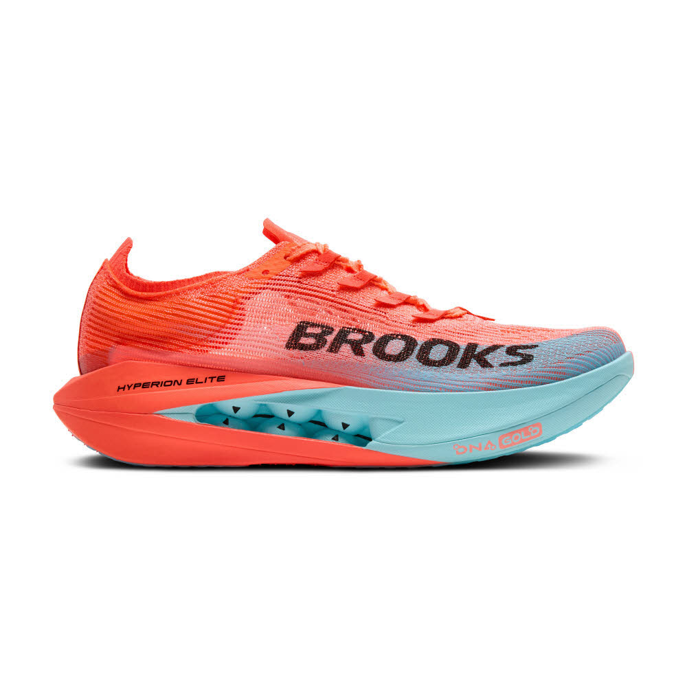 Brooks Hyperion Elite 5 Herren Laufschuhe Joggingschuhe pink clay/atomizer blue