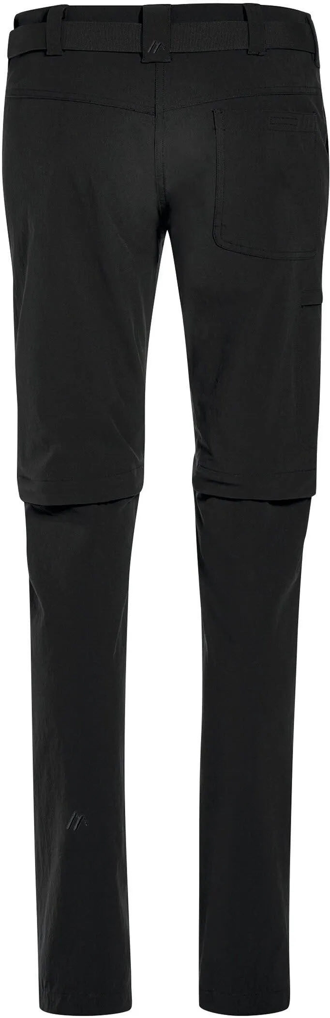 Maiersports Inara Slim Damen Ziphose Outdoorhose Schwarz