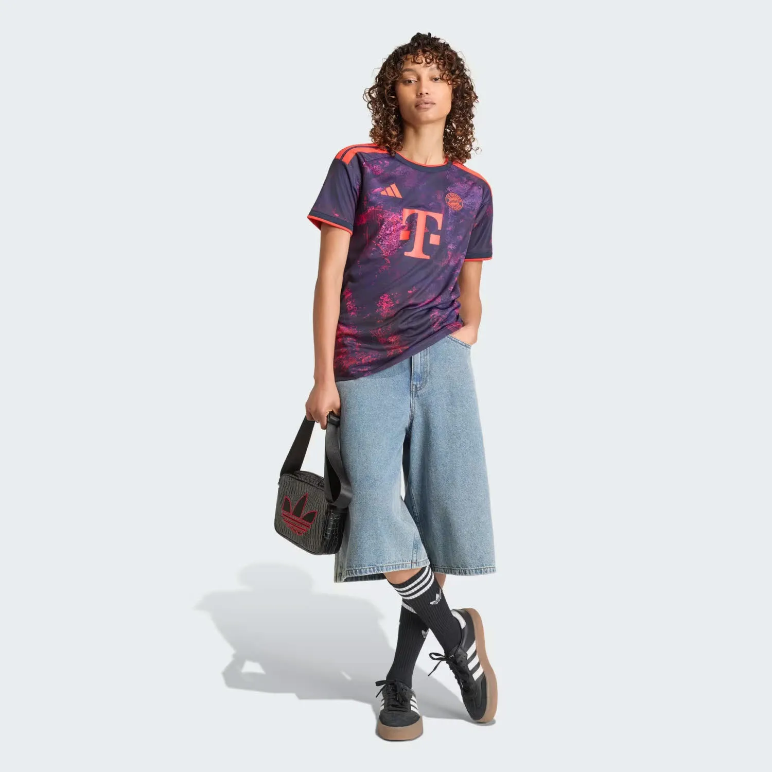 adidas FC Bayern München Ausweichtrikot Damen Trikot lila