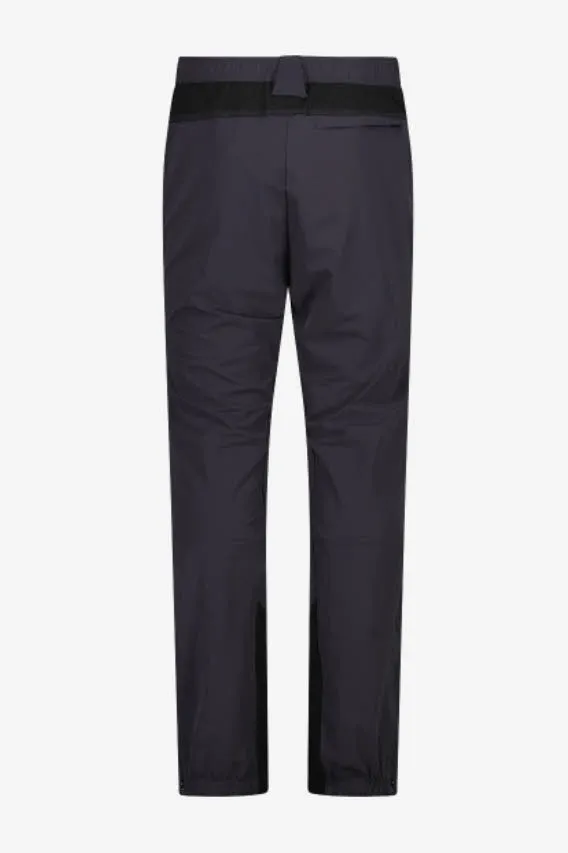 CMP MAN LONG PANT Herren Trekkinghose ungefüttert schwarz NEU