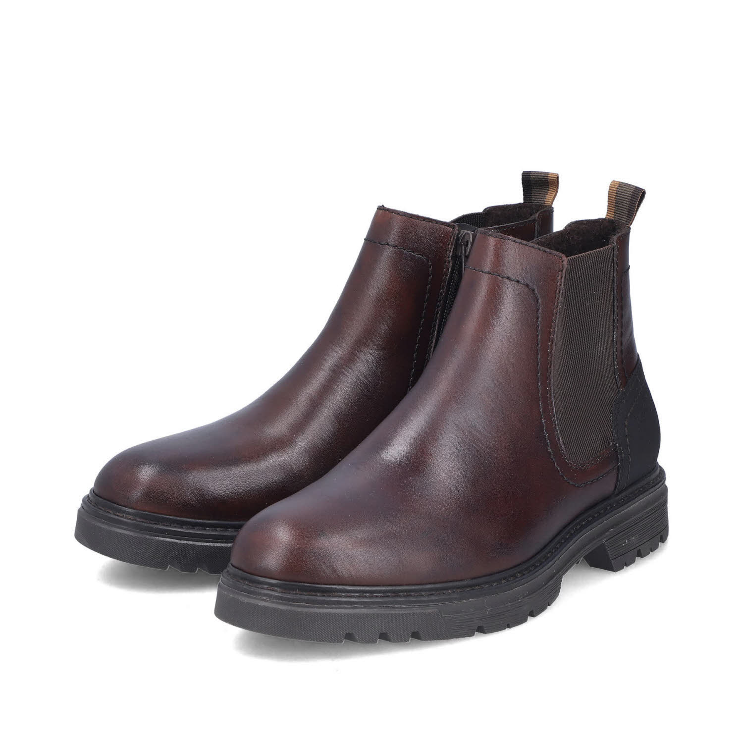 Rieker HWK Herren Chelsea Boots Herren Stiefel Kurzstiefel braun