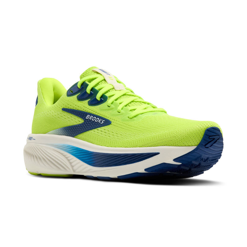 Brooks Ghost 17 Herren Laufschuhe Joggingschuhe acid lime/navy/white