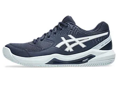 Asics GEL-Dedicate 8 Clay Damen Tennisschuhe Midnight/White