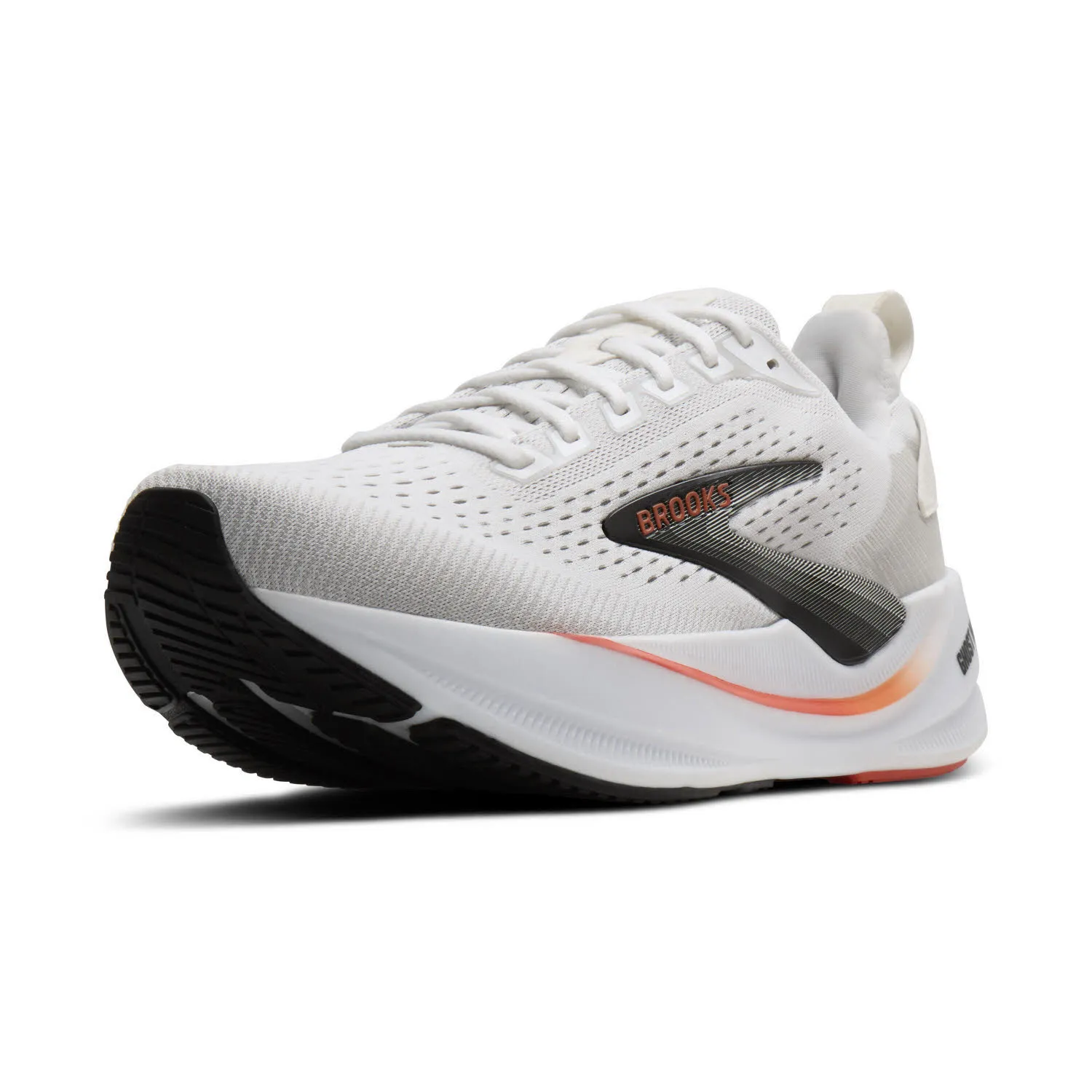 Brooks Ghost Max 4 Herren Laufschuhe Joggingschuhe weiß