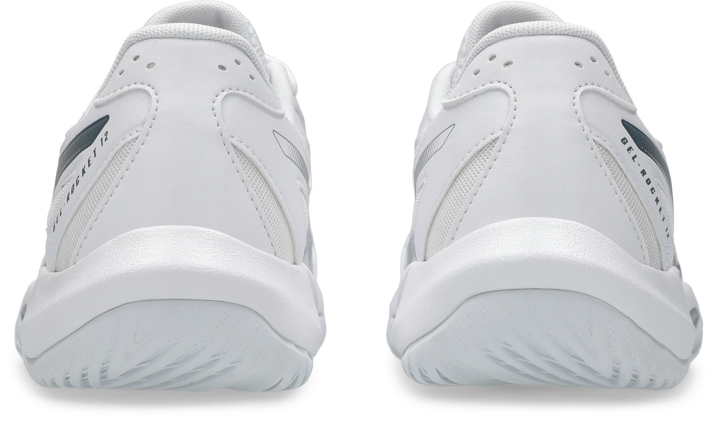 Asics GEL-ROCKET 12 Damen Sportschuhe Hallenschuhe white/pure silver
