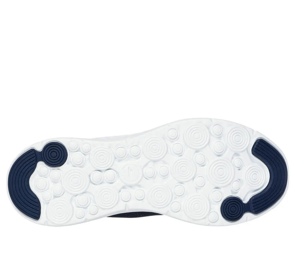 Skechers GO WALK NOW - KHLOE Damen Slip-ins Slipper Sneaker blau