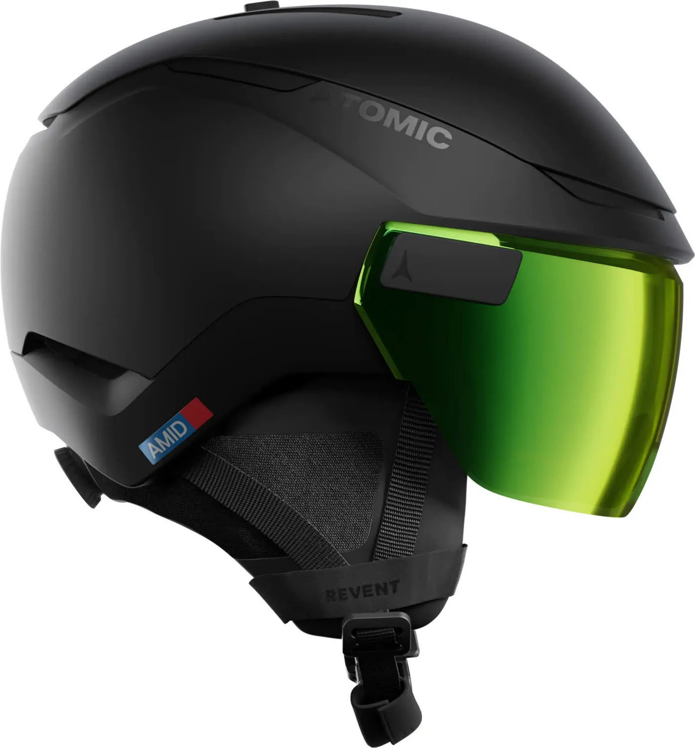 Atomic REVENT GT AMID VISOR HD PHOTO Unisex Skihelm Visierhelm schwarz
