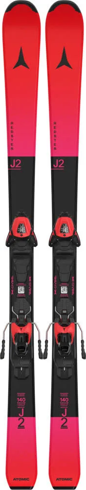 Atomic REDSTER J2 130-150 + L6 GW CA Kinder Ski Einsteiger 25/26 rot